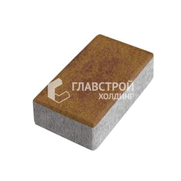 Тротуарная плитка «Брусчатка», листопад, 8 см