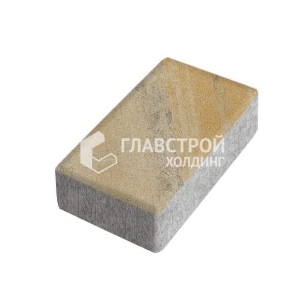 Тротуарная плитка «Брусчатка», особая серия, с мраморной крошкой, 4 см