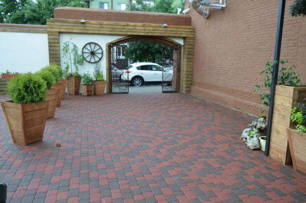 Тротуарная плитка Инсбрук Альт MonoColor 60 мм, гладкая