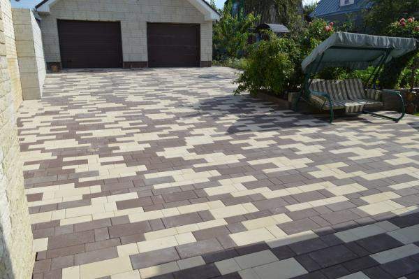 Тротуарная плитка Инсбрук Тироль MonoColor Стандарт