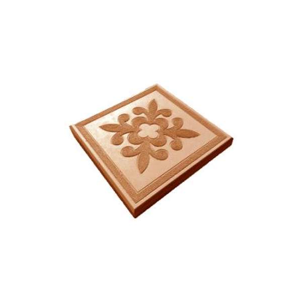 Тротуарная плитка "Краковский квадрат" (Расцветка продукции-Цветная)