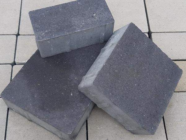 Тротуарная плитка "Новый город" ColorMix черная 60 мм