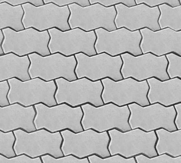 Тротуарная плитка Волна MonoColor, басссировка