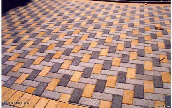 Тротуарная пллитка, бордюр