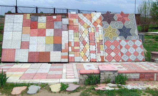 Троутарная плитка для сада в Щелково