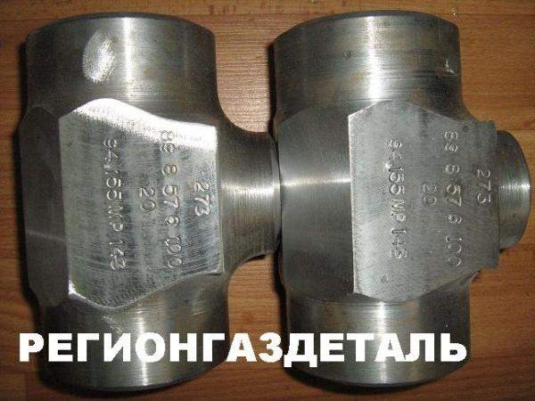 Тройник 89х8-57х6 ГОСТ 17376