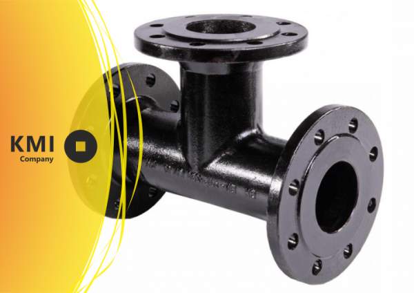 Тройник чугунный фланцевый 400x250 мм ТФ ГОСТ 5525