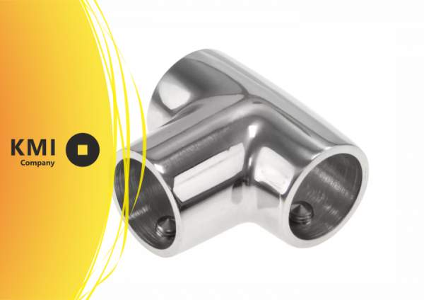 Тройник нержавеющий 40х28х1,5 мм 08Х18Н10, ЭИ119, AISI 304 зеркальный