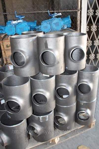 Тройник штампованный