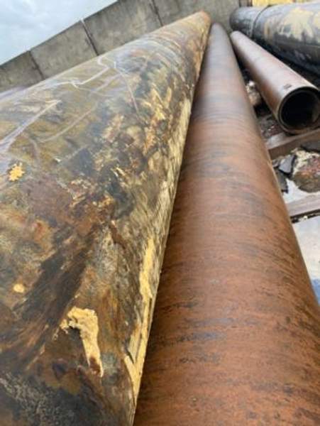 Труба 530х7 530х8 530х12 бу под восстановление, б/у трубы 530мм в наличии.