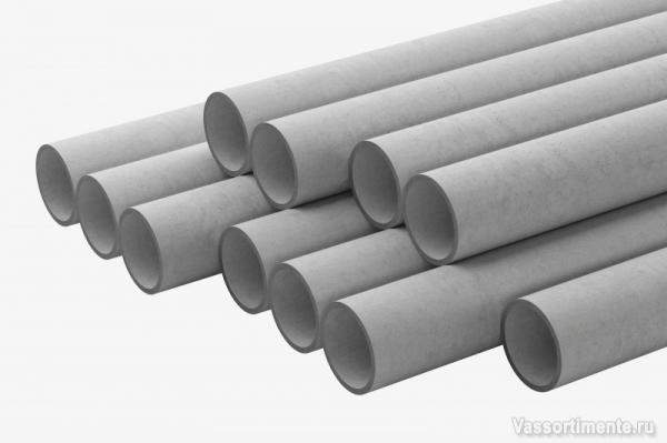 Труба асбестоцементная ДУ 100 L=3.95 м