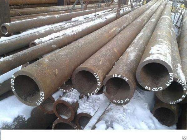 Труба горячедеформированная 127х14 ГОСТ 8732-78 сталь 09Г2С
