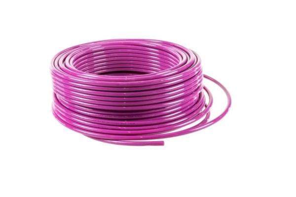 Труба из сшитого полиэтилена для системы тёплого пола Lerdepo PE-Xb EVOH 20x2.0 мм PN12 бухта 100 м цвет фиолетовый