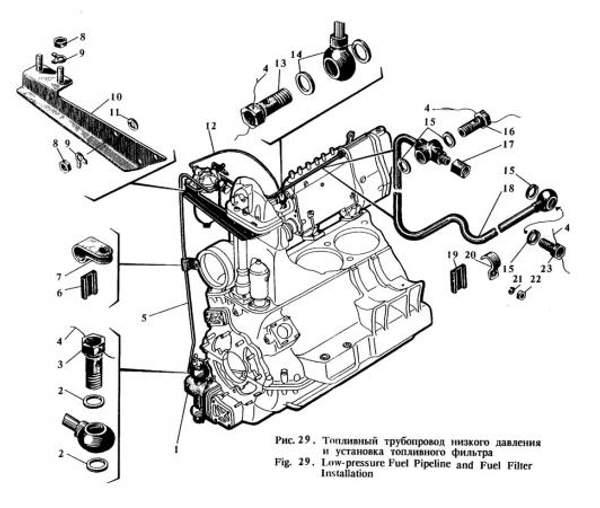 Труба к т/насосу Сб. 535-07-8-01