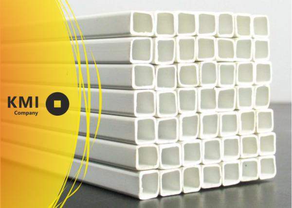 Труба полипропиленовая квадратная 50х50х5000 мм ГОСТ Р 52134-2003 цвет - синий