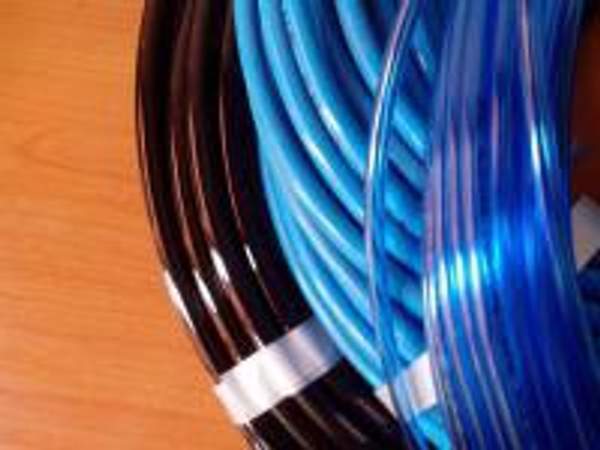 Трубка пневмо полиуретановая голубая