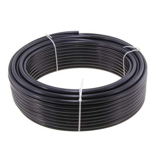 Трубка тормозная ПВХ d=15х1,5 мм (черная)