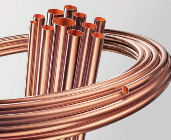 Трубы из меди бескислородной М0Б ф3-270х0,5-50 ГОСТ 15040