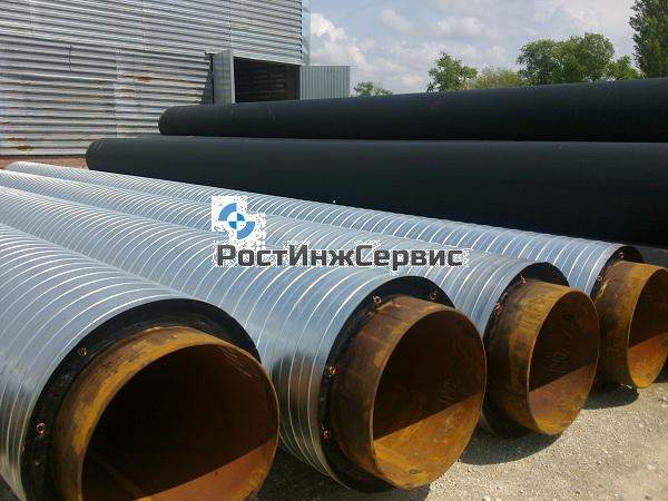 Трубы в ППУ изоляции для строительства теплотрасс