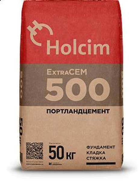 Цемент ExtraCEM 500 Хольсим 50 кг