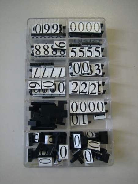 Ценники / цифры, Eurovetrina, Италия.