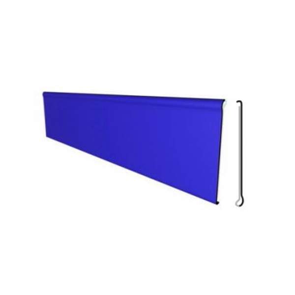 Ценникодержатель полочный самоклеющийся DBR39 длина 1000 мм, высота 39мм, цвет синий