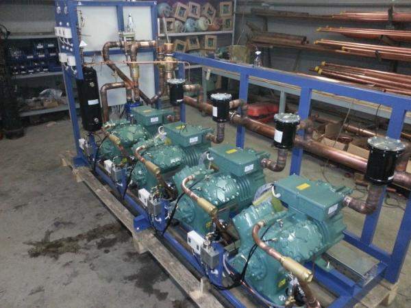 Централь на базе компрессоров Bitzer