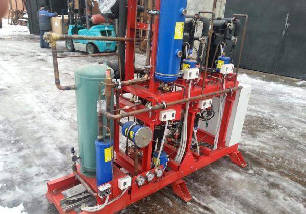 Централь на базе компрессоров Copeland