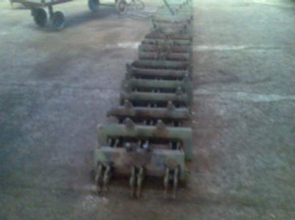 Цепь с зубьями для землеройной машины ПЗМ-2