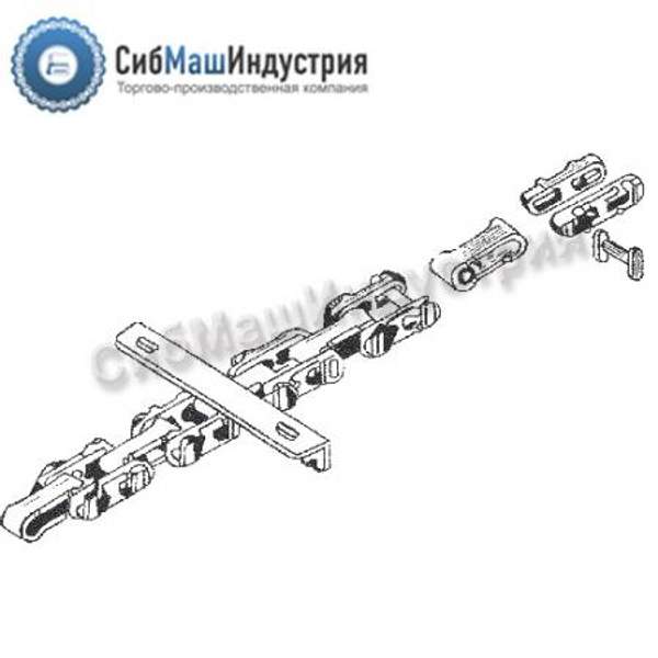 Цепь скребковая СКР11-60б