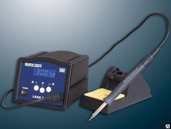 Цифровая индукционная паяльная станция Quick301 ESD Lead Free