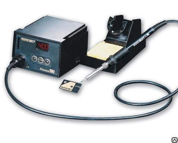 Цифровая паяльная станция Quick967 ESD