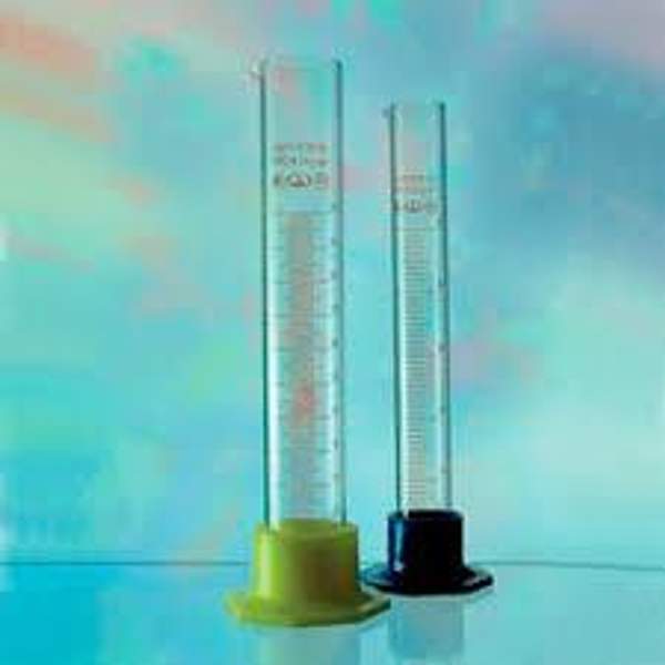 Цилиндры лабораторные (мерные: исполнение 3-на полиэтиленовом основании)