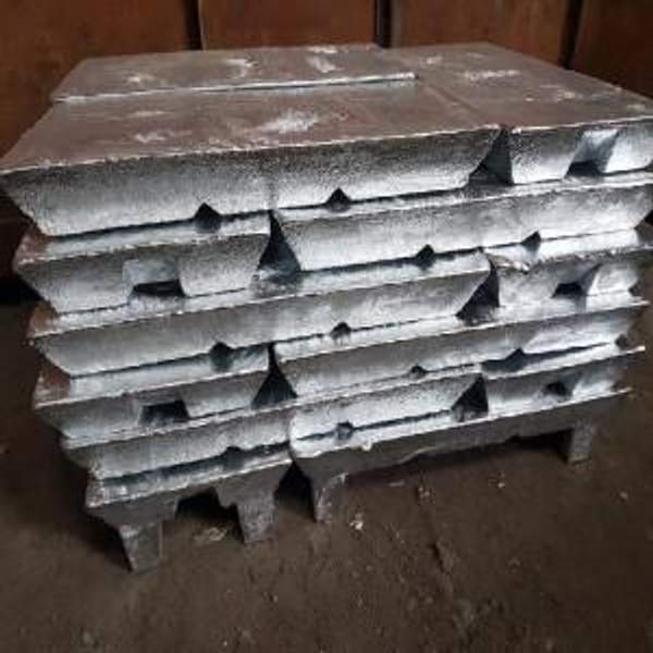 Цинк ЦВ00 в чушках ГОСТ 3640-94