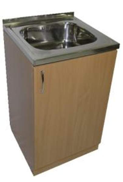 Тумба под мойку 500х600мм ольха код 7226