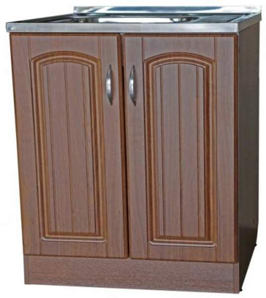 Тумба под мойку SMIR 800х500мм. итальянский орех код A002646