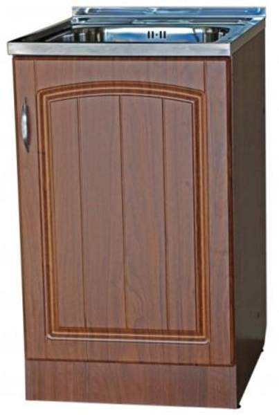 Тумба под мойку SMIR правая 500х400мм итальянский орех код AB1002627