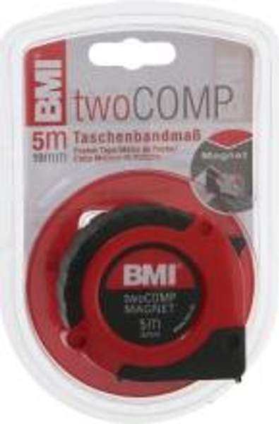 TwoCOMP Измерительная рулетка BMI TAPE twoCOMP MAGNETIC 5 M