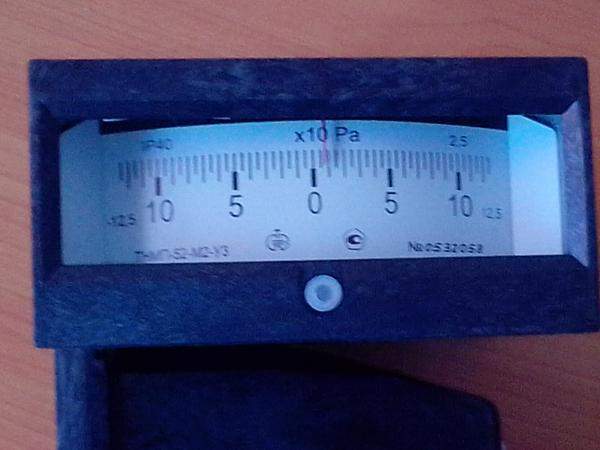 Тягонапоромер ТНМП 52 Кл. 2,5 +/-125Па