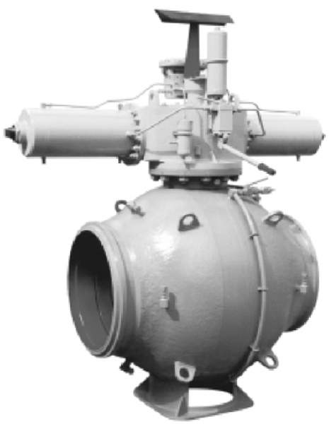 Тяжпромарматура кран шаровой 11лс(6)760п1