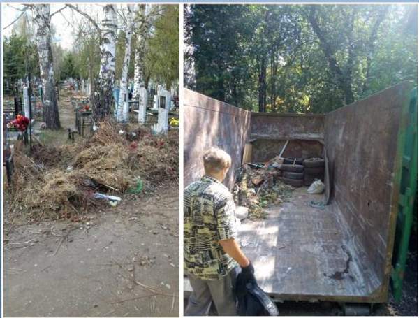 Уборка могил и захоронений в Арзамас