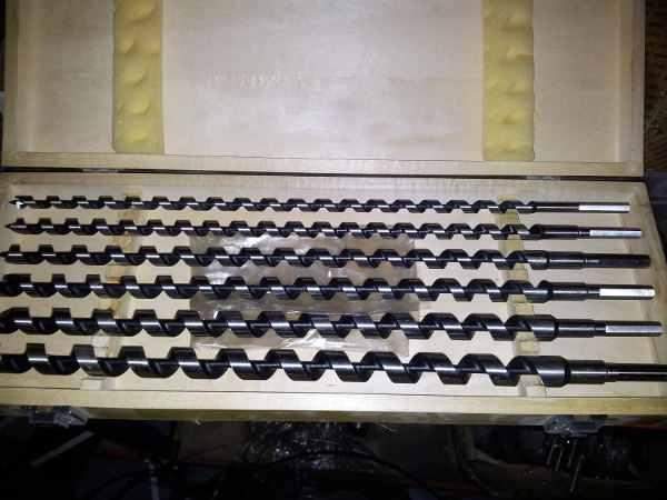 Удлиненные сверла для древесинны HSS-6шт