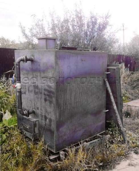 Углевыжигательная печь малого объёма