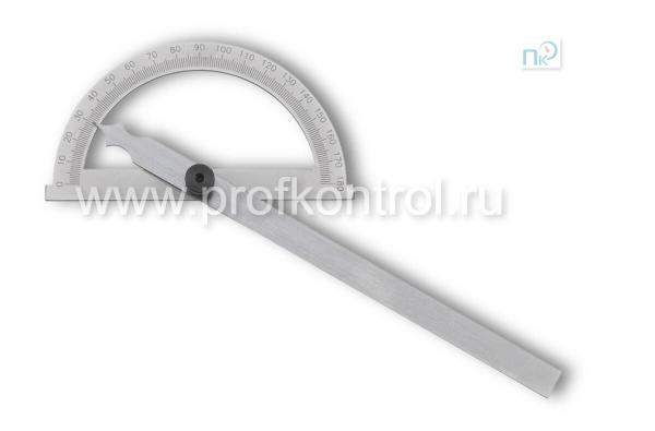 Угломер-транспортир с нониусом d 300 линейка L600,ц. д. 1град.