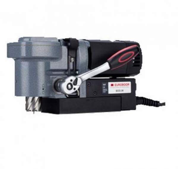 Угловой станок до 36мм сверлильный на магнитном основании высотой 165мм, 1050Вт, WELDON19, EUROBOOR ECO.36+