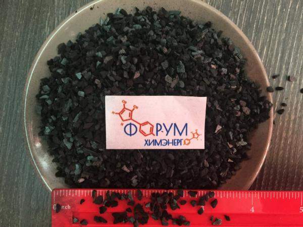 Уголь активированный марки БАУ-А-ЛВЗ Ликеро-водочный, мешок 10 кг