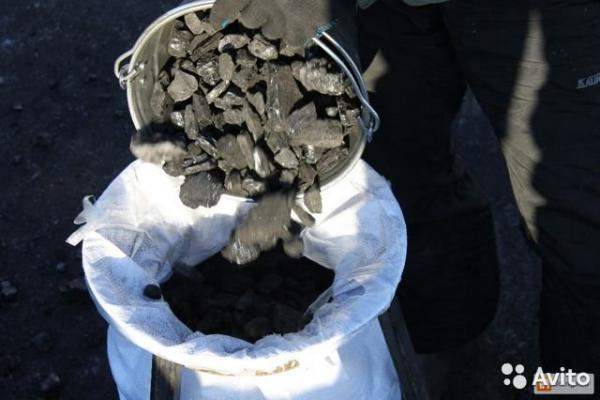 Уголь каменный орешек в мешках