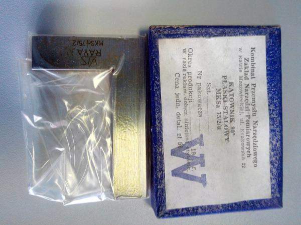 Угольник поверочный MKSa 75/2/u