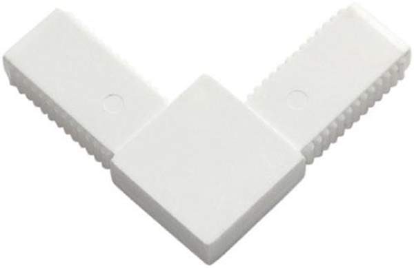 Уголок для москитной сетки цельнолитой, белый