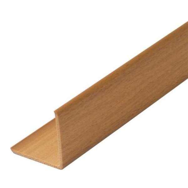 Уголок ПВХ 20*20 2,7м бук